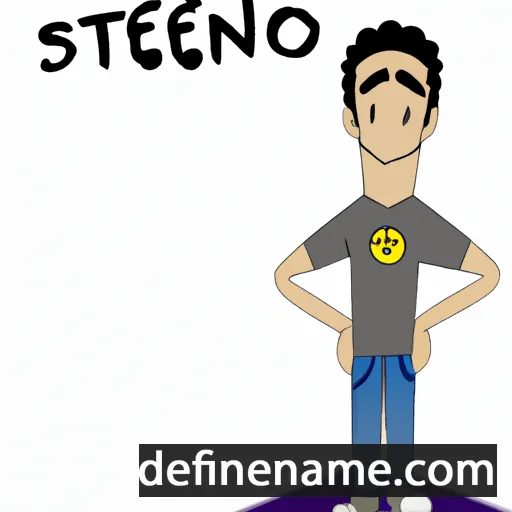 Stênio cartoon