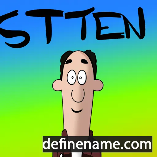 Steeni cartoon