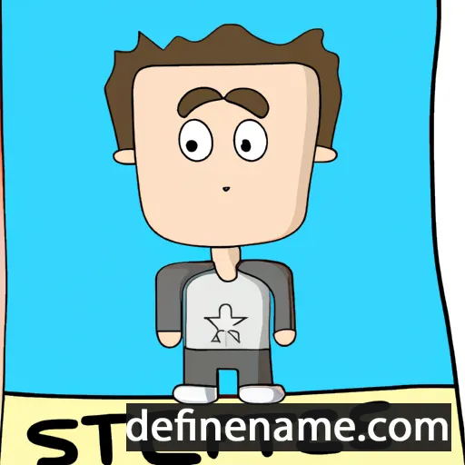 Stefane cartoon