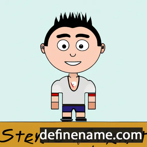 Stefanio cartoon