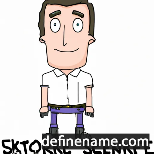 Stefonknee cartoon