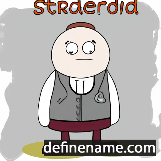 Steindór cartoon