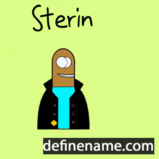 Steinfinnr cartoon