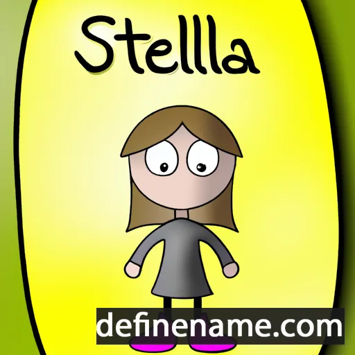 Stellana cartoon