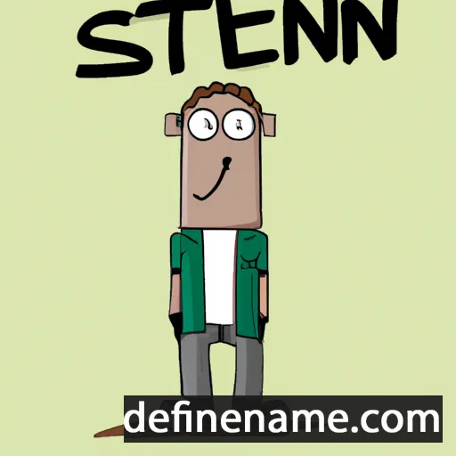 Stenn cartoon