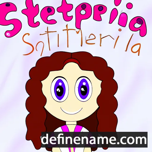 Stepania cartoon