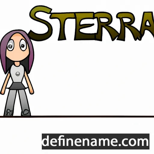 Sterra cartoon