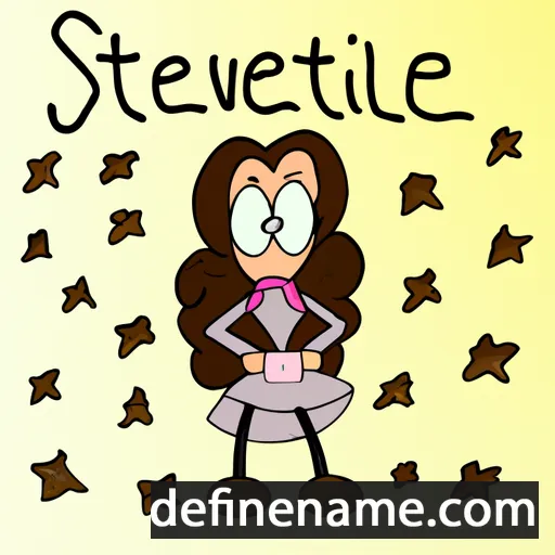 Stevette cartoon