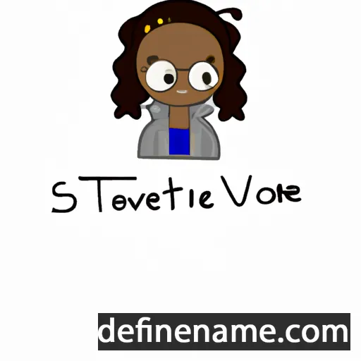 Stevonne cartoon