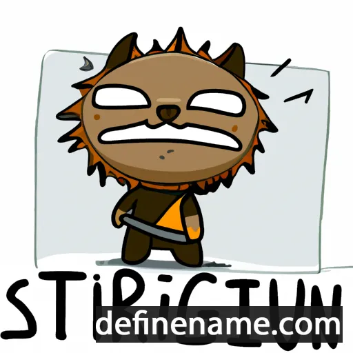 Stígrún cartoon