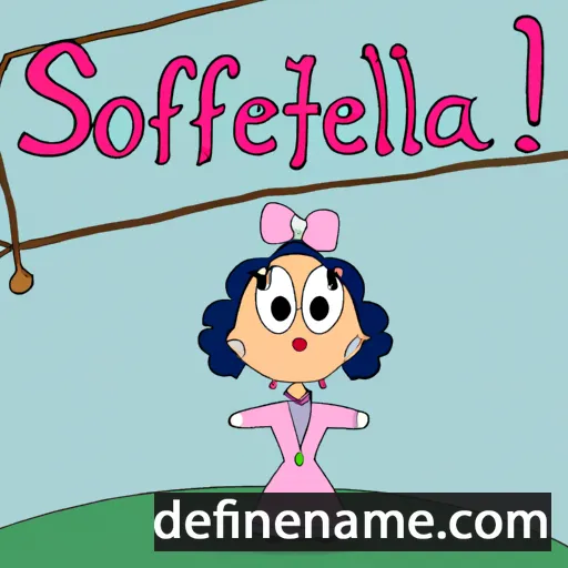 Stoffelina cartoon