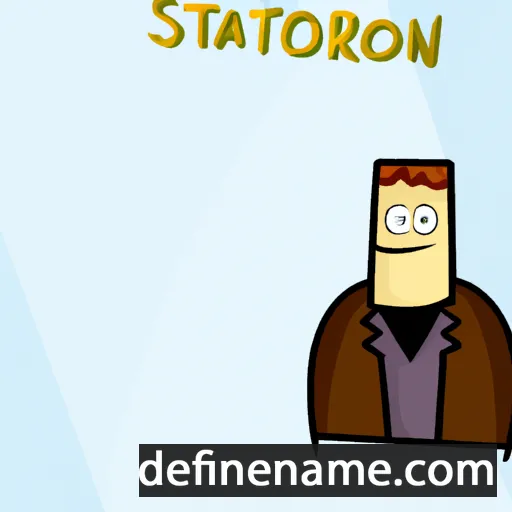 Stratton cartoon