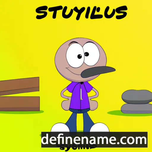 Styllou cartoon