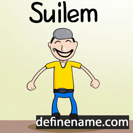 Sülemen cartoon