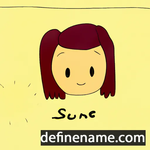 Sünje cartoon