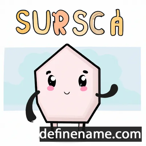 cartoon of the name Sucrose