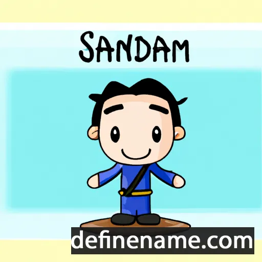 Sudirman cartoon