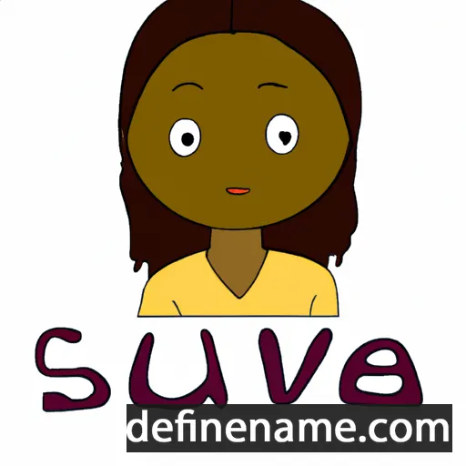 Sueva cartoon