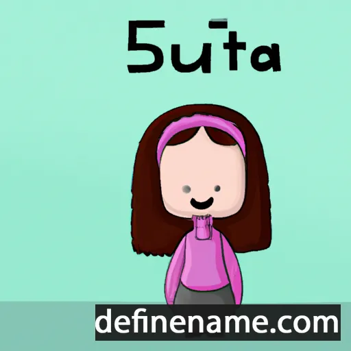 Suffía cartoon