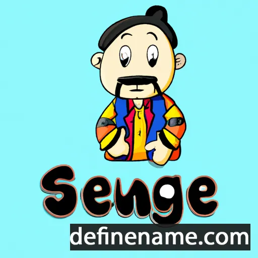 Sugeng cartoon