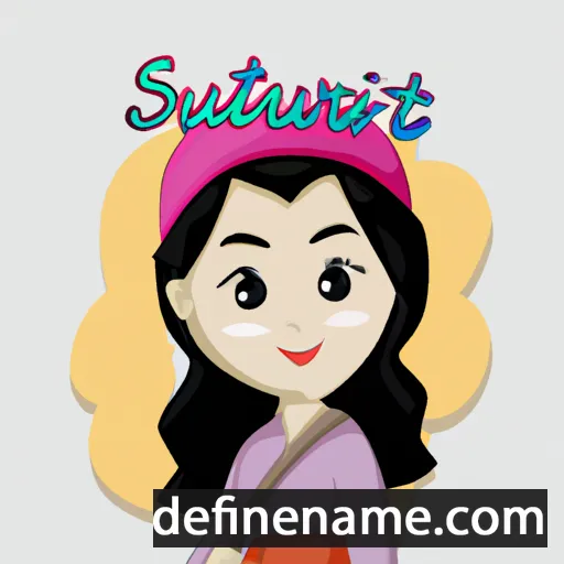 Suhartini cartoon