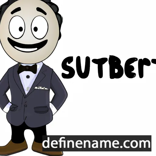 Suitberto cartoon