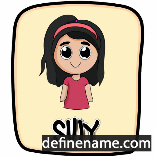 Sujey cartoon