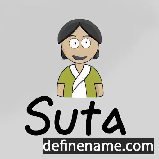 Sujitra cartoon