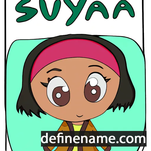 Sukayna cartoon