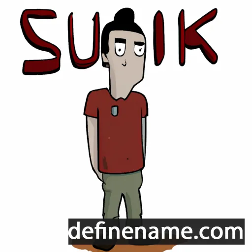 Sukit cartoon