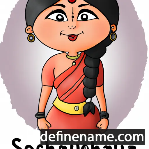 Sulochana cartoon