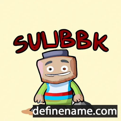 Sulombek cartoon