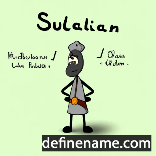 Sulustaan cartoon