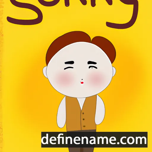 Sun-gyu cartoon