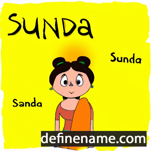 Sunanda cartoon