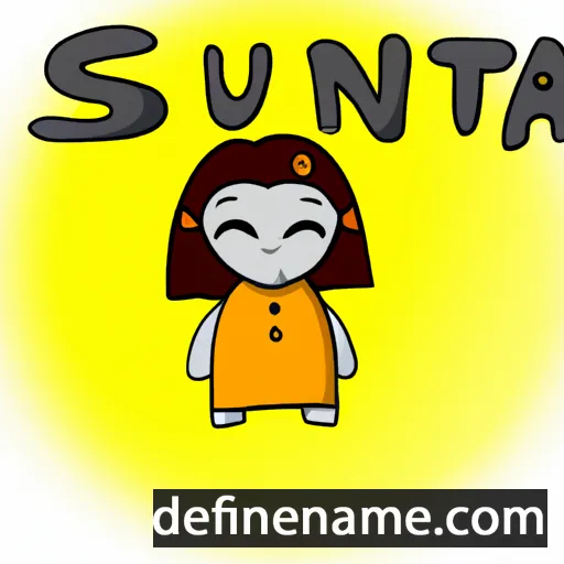 Sunta cartoon