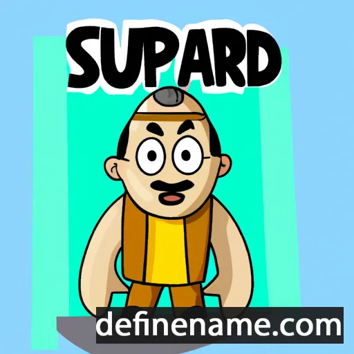 Supardi cartoon