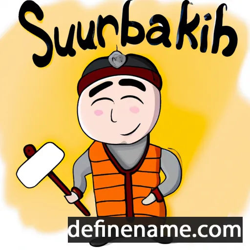 Surakhbayar cartoon