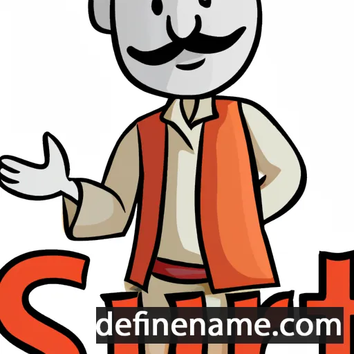 cartoon of the name Surat