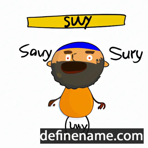 Suray cartoon