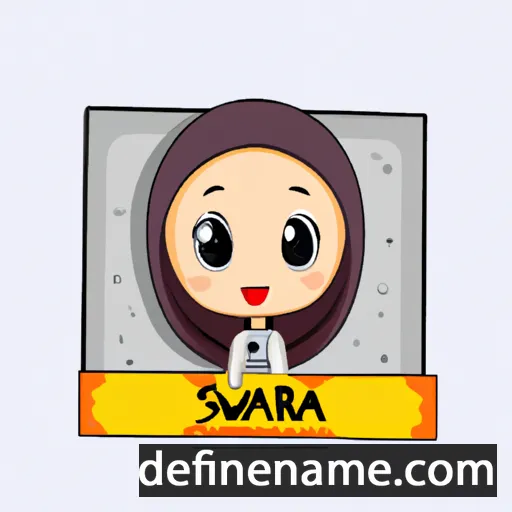 Suriawati cartoon