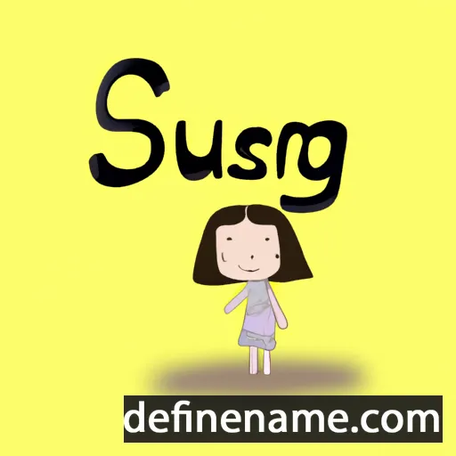 Susang cartoon