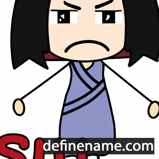 cartoon of the name Susi