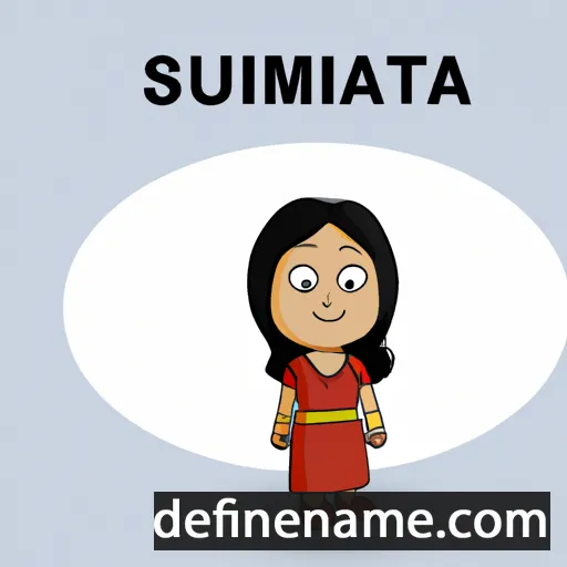 Susmita cartoon