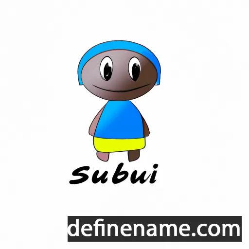 Suubi cartoon