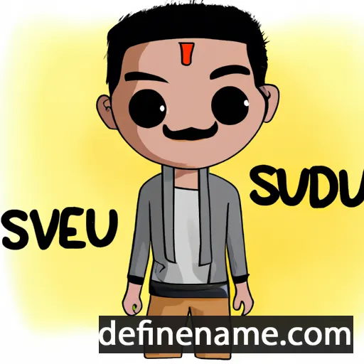 Suvendhu cartoon