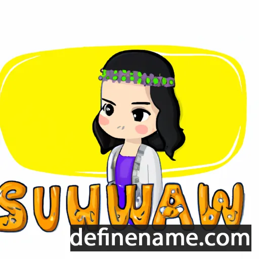 Suwarni cartoon