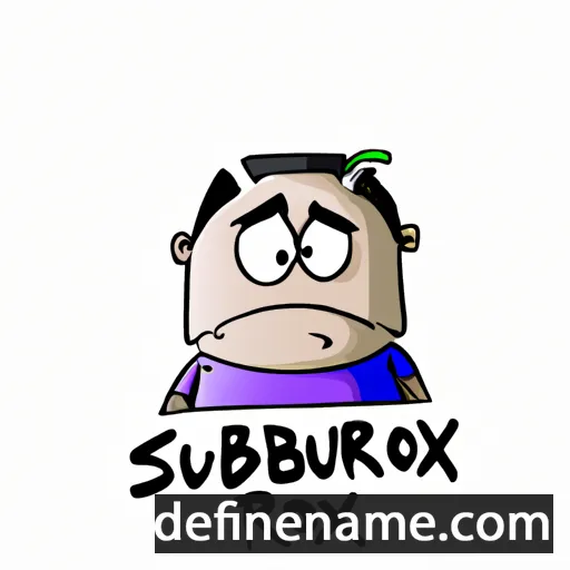 Suxrob cartoon