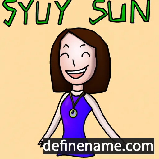 Suyin cartoon