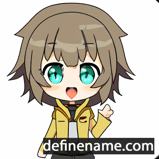 Suzuha cartoon